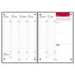 3147280219498-Agenda à spirale Oxford Mode - 1 semaine sur 2 pages - 15 x 21 cm - rouge - Hamelin--1
