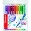 STABILO pointMax - 24 feutres d'écriture - pointe moyenne - couleurs assorties