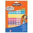 3700162301775-Cléopâtre - 528 gommettes géométriques - 8 couleurs - repositionnables--2