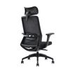 3701338802423-Appuie-tête pour fauteuil de bureau ergonomique POLAR - noir--2