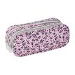 3135258772984-Trousse rectangulaire Liberty Chérie - 2 compartiments - 2 couleurs disponibles : rose ou violet - Viq--1