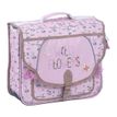 3661507823249-Cartable Greenpack Botanique 38 cm - 2 compartiments - rose poudré - Kid'Abord--0