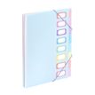 3135259811156-Viquel Rainbow Pastel - trieur à soufflet - pour A4 - à onglets - disponible en différents coloris--1