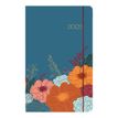 3664447134970-Agenda Giverny - 1 semaine sur 2 pages - 10 x 15 cm - bleu - Oberthur--0