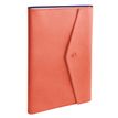 Agenda à spirale Clover Toscana Affaires avec répertoire - 1 semaine sur 2 pages - 10 x 15 cm - rose corail - Quo Vadis