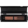 3664447136158-Oberthur Belgrade - Parure de stylo plume et roller - vieux rose--0