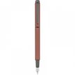 3664447136158-Oberthur Belgrade - Parure de stylo plume et roller - vieux rose--2