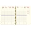 3660942081474-Agenda Rialto - 1 semaine sur 2 pages - 16 mois - 18,5 x 22,5 cm - havane - Exacompta--0