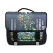 3666311013442-Cartable Tortues Ninja 38 cm - 2 compartiments - noir - Bagtrotter--0