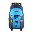 Sac à dos à roulettes Vorax Requins - 2 compartiments - bleu - Bagtrotter