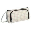  Trousse Walker Canvas grid - 1 compartiment - orange/noir