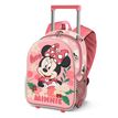 8445118050882-Minnie Mouse Garden - Sac à dos à roulettes 3D - 1 compartiment - Karactermania--0