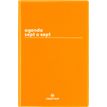 Agenda Boréal Sept O Sept - 1 semaine sur 2 pages - 10 x 15 cm - moutarde - Oberthur