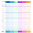 3664447138664-Calendrier mensuel Bien S'organiser - 12 feuilles - 30 x 30 cm - Oberthur--1