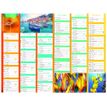 Calendrier Color Story - 7 mois par face - 32 x 42 cm - Oberthur