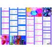 3664447138633-Calendrier Color Story - 7 mois par face - 40,5 x 55 cm - Oberthur--1