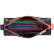 3664447148236-Trousse ronde Cheval - 1 compartiment - gris chine - Oberthur--2