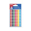 3270241128390-Apli Agipa - 385 Pastilles adhésives en plastique - couleurs assorties - diamètre 8 mm - réf 112839--0