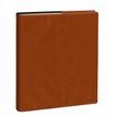Agenda Marlow Executif Prestige avec répertoire - 1 semaine sur 2 pages - 16 x 16 cm - camel - Quo Vadis