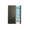 3386177009976-Agenda souple Clementina Frog - 1 semaine sur 2 pages - 21 x 27 cm - noir--0