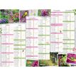 3664447151465-Calendrier Jardin calme - 6 mois par face - 32 x 42 cm - Oberthur--1