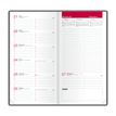 3147280267499-Agenda de poche Swing - 1 semaine sur 2 pages - 9 x 17 cm - noir - Oxford--1
