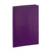 Agenda Voyage - 1 semaine sur 2 pages - 16 x 24 cm - violet - Oxford