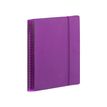 Agenda spiralé à élastique My Fab - 1 semaine sur 2 pages - 10 x 15 cm - violet - Oxford