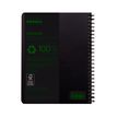 3037921199138-RhodiActive Greenbook - Cahier à spirale 100% recyclé - A5+ (16 x 21 cm) - 160 pages 90 g/m² - petits carreau--1