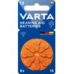 VARTA - lot de 8 piles auditives ZA10/PR70 - 310 mAh