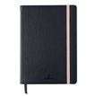 Oberthur Carmen - Carnet de notes souple A6 - ligné - 160 pages - anthracite