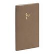 Agenda de poche Elise - 1 semaine sur 2 pages - 9 x 17,5 cm - taupe - Exacompta