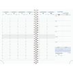 3660942084376-Agenda de bureau spiralé 16 mois Capucine - 1 semaine sur 2 pages - 15 x 21 cm - rose - Exacompta--1