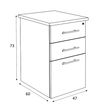 3253310220867-Caisson HT bureau - steely/stelly manager - Profondeur 60 cm - erable - top erable--1