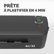 0043859796021-Fellowes - plastifieuse Arc A3 - Noir --3