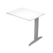 0404052257946-Retour direct pour Bureau Trend pieds métal - L80 - plateau blanc - pieds anthracite--0