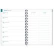 3660942087865-Agenda de bureau spiralé 16 mois Joy - 1 semaine sur 1 page - 15 x 21 cm - citron - Exacompta--1
