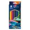 4007817166406-STAEDTLER® - Etui carton 12 crayons de couleur hexagonaux assortis - Edition Multiverse--0