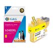 Cartouche compatible Brother LC422XL - jaune - G&G