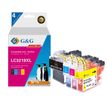 6941881289365-Cartouche compatible Brother LC3219XL - Pack de 4 - noir, cyan, magenta, jaune - G&G--0