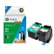6937173407838-Cartouche compatible HP 350/351 - Pack de 2 - noir, cyan, magenta, jaune - G&G--0