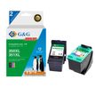 Cartouche compatible HP 350XL/351XL - Pack de 2 - noir, cyan, magenta, jaune - G&G