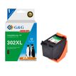 Cartouche compatible HP 302XL - noir - G&G