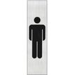 40582566-Pickup - Plaque de signalisation - 165 x 44 mm - hommes (vertical)--0