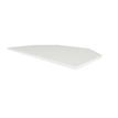 3760350282217-Bureau ELLIOT L70 - pieds noir - plateau Blanc laqué-P_405119085_2-1