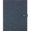 Agenda spiralé Louisiane - 1 semaine sur 2 pages - 22 x 28 cm - bleu denim - Oberthur