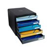 9002494309424-Exacompta BigBox Plus - Module de classement 5 tiroirs - bee blue-P_405128410_3-2