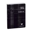 Agenda Metric - 1 jour par page - 12 x 17 cm - noir - Exacompta