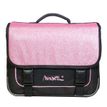 3666311002002-Cartable Miniseri 38 cm - 2 compartiments - rose - Bagtrotter-P_405128952_1-0