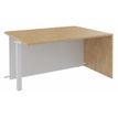 3253310450370-Banque d'accueil Module d'extrémité PMR OLA - L100 x H72,5 x P115 cm - structure blanc p-P_405132652_1-0